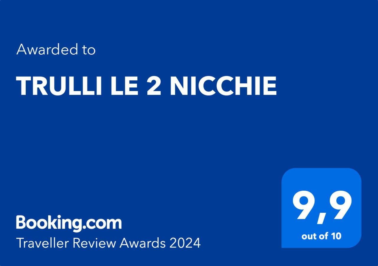 Trulli Le 2 Nicchie Villa Locorotondo Eksteriør bilde